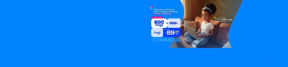 Imagem promocional da Cabonnet com destaque para internet fibra óptica